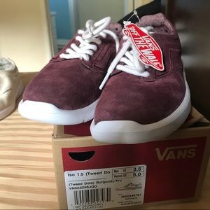 Burgundy Vans